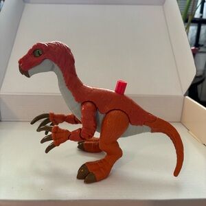 Jurassic World Dominion Therizinosaurus Orange and Brown Dinosaur Toy